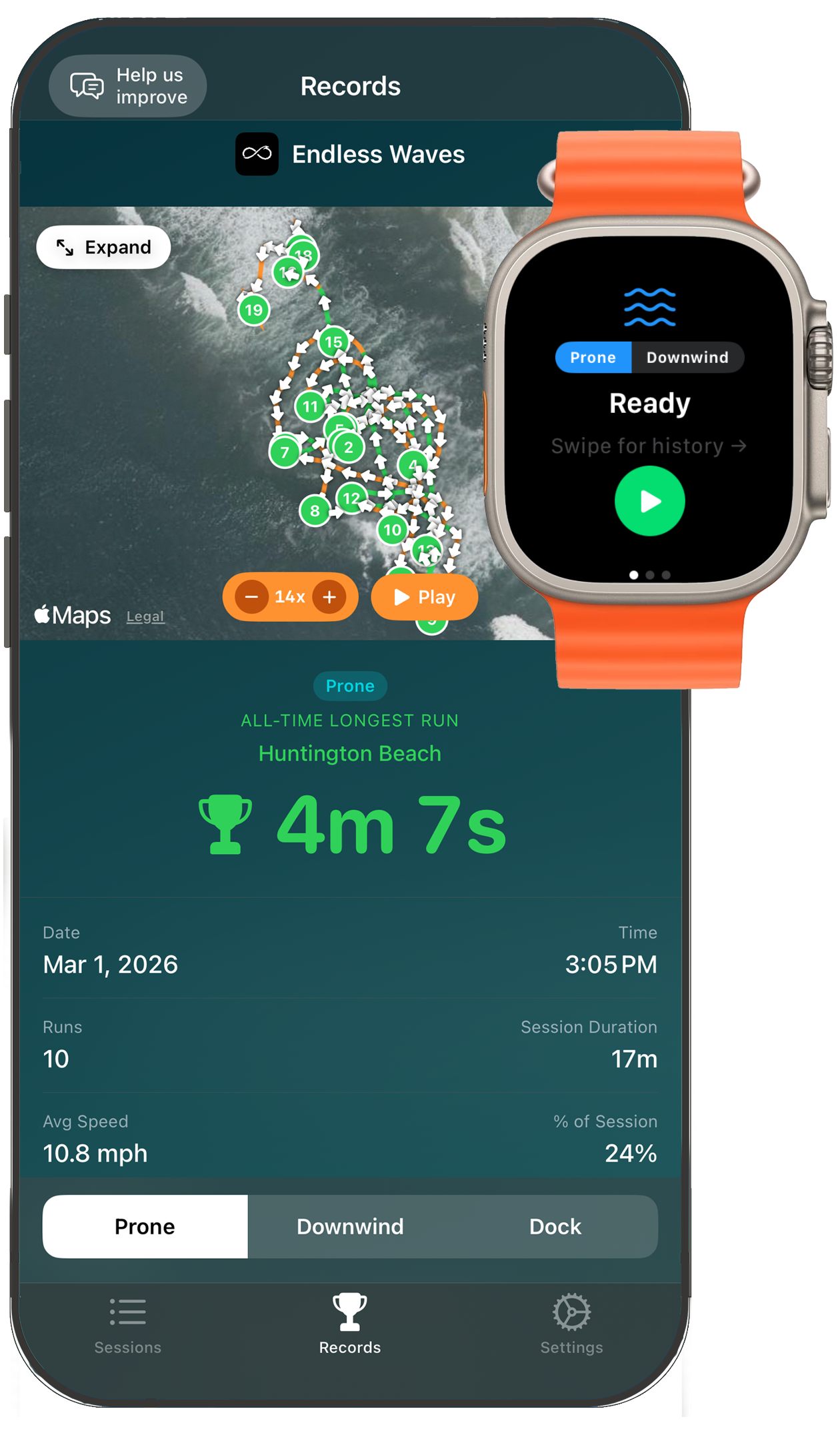 Endless Waves app